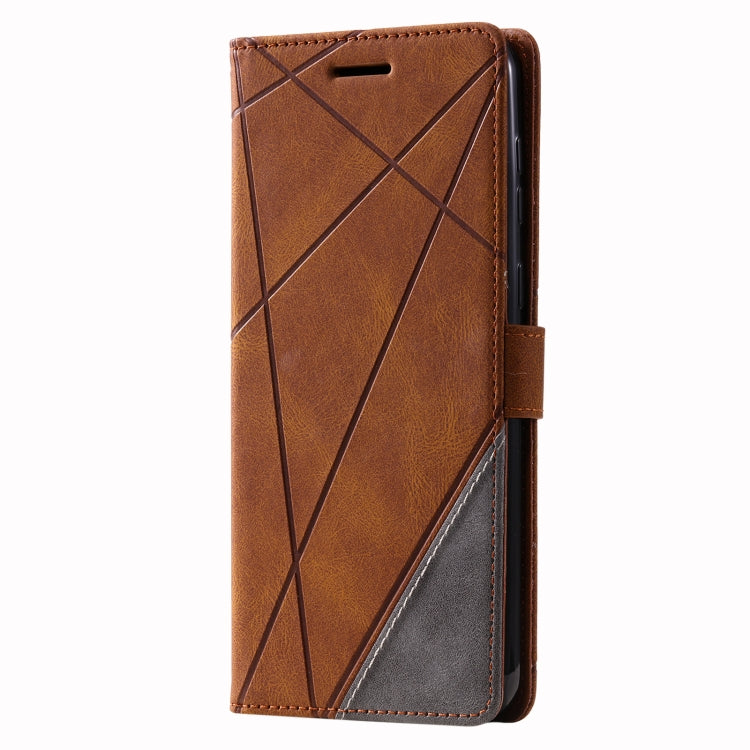 For Samsung Galaxy A03 Core Skin Feel Splicing Leather Phone Case