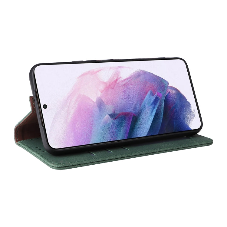 For Samsung Galaxy S22+ 5G Simple Suction Closure Leather Phone Case