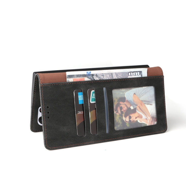 For Samsung Galaxy S22 Ultra 5G Simple Suction Closure Leather Phone Case