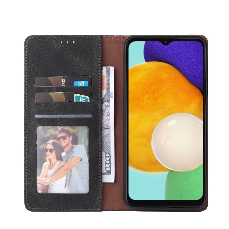 For Samsung Galaxy A13 5G Simple Suction Closure Leather Phone Case
