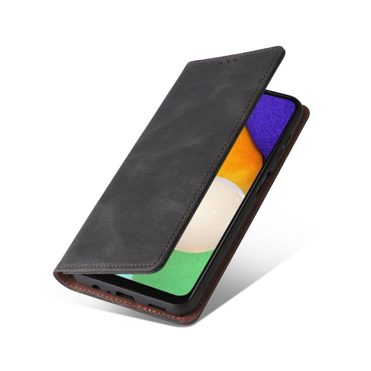 For Samsung Galaxy A13 5G Simple Suction Closure Leather Phone Case