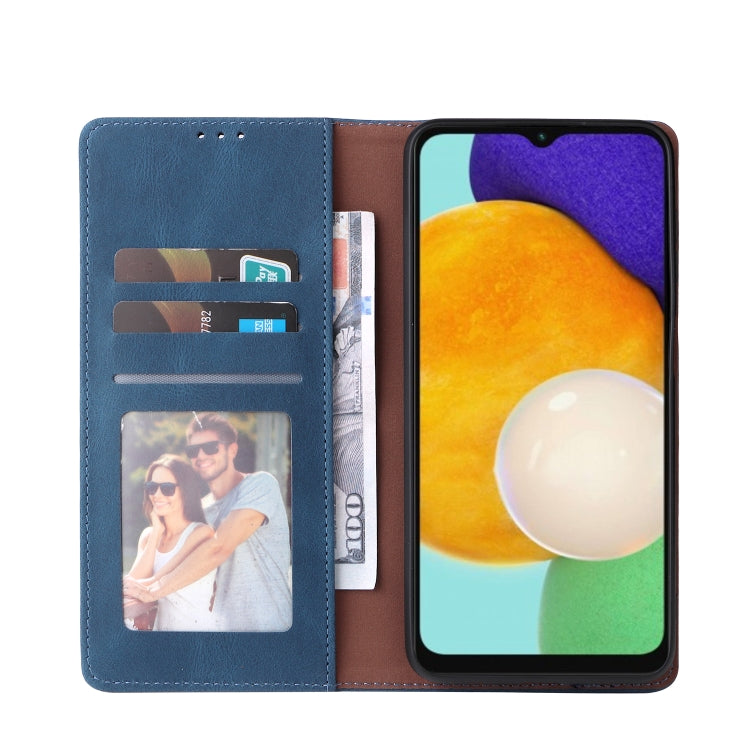 For Samsung Galaxy A13 5G Simple Suction Closure Leather Phone Case
