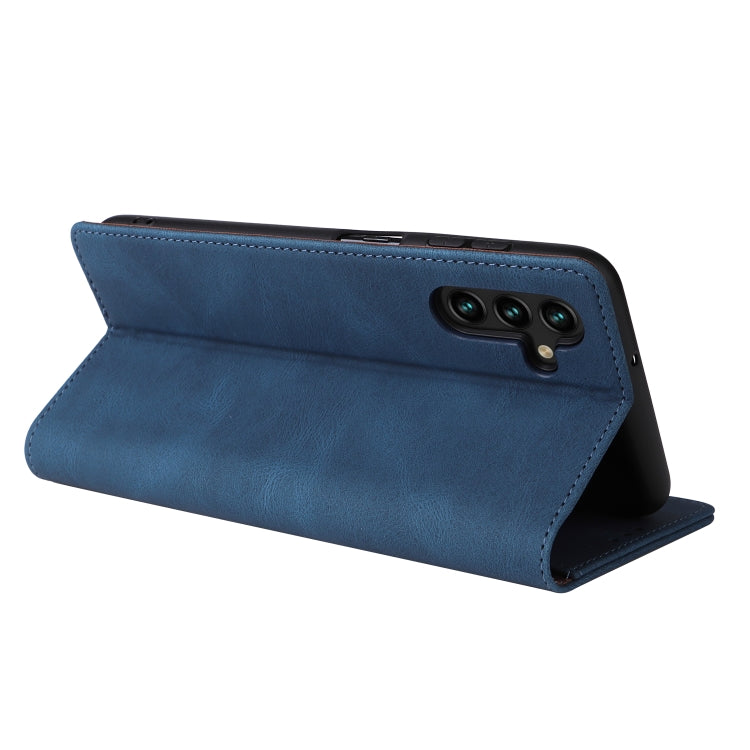 For Samsung Galaxy A13 5G Simple Suction Closure Leather Phone Case