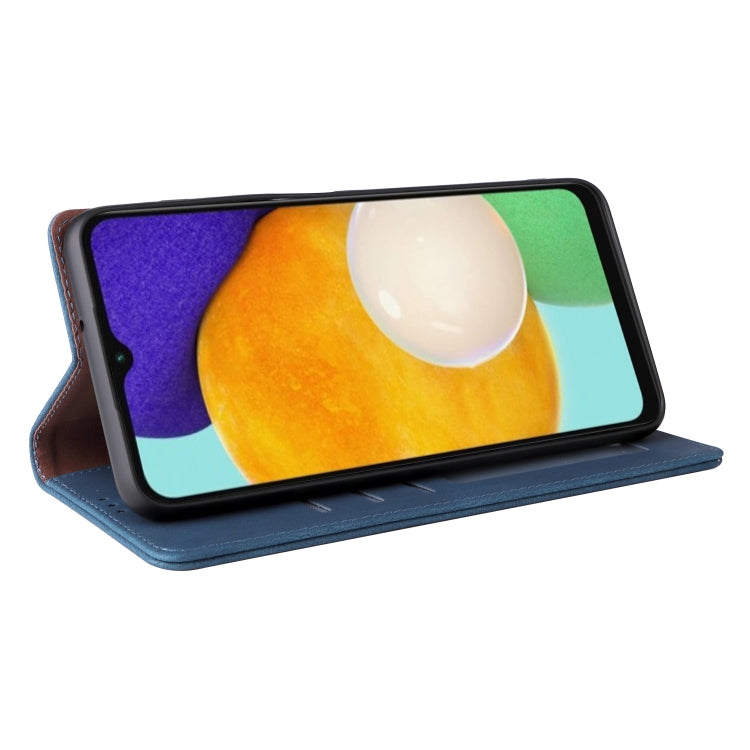 For Samsung Galaxy A13 5G Simple Suction Closure Leather Phone Case