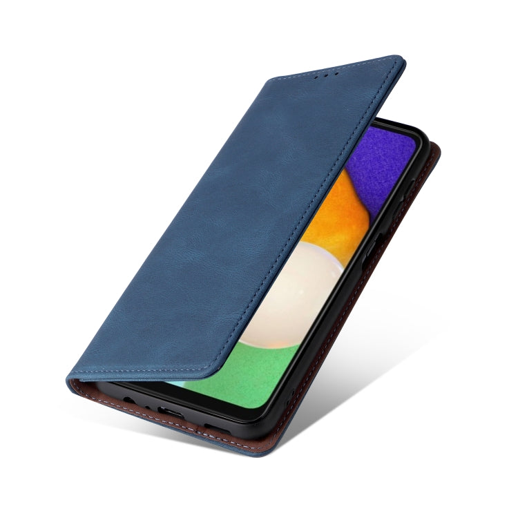 For Samsung Galaxy A13 5G Simple Suction Closure Leather Phone Case
