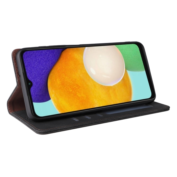 For Samsung Galaxy A13 5G Simple Suction Closure Leather Phone Case
