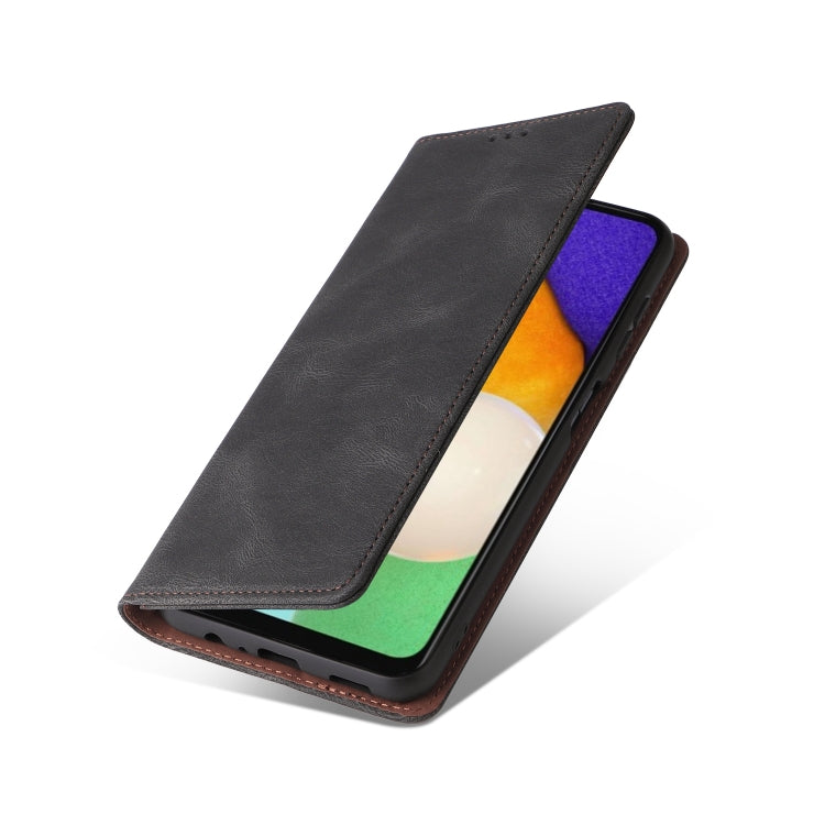 For Samsung Galaxy A13 5G Simple Suction Closure Leather Phone Case