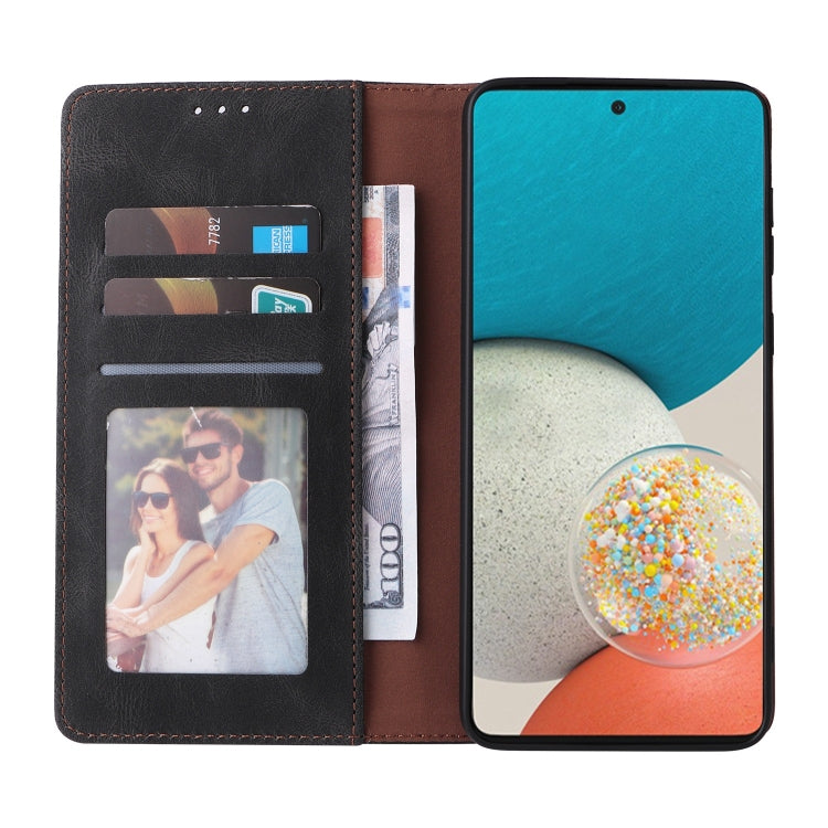 For Samsung Galaxy A53 5G Simple Suction Closure Leather Phone Case