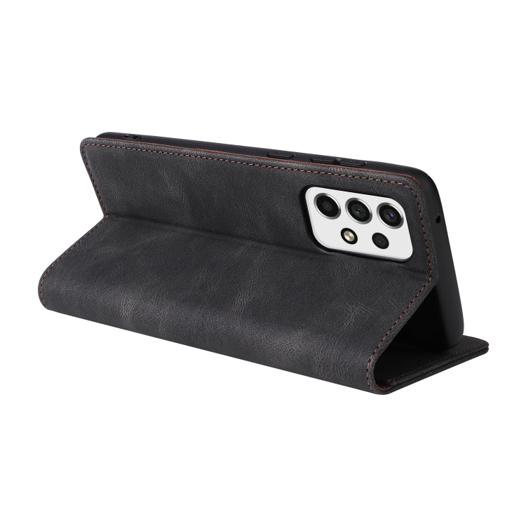 For Samsung Galaxy A53 5G Simple Suction Closure Leather Phone Case