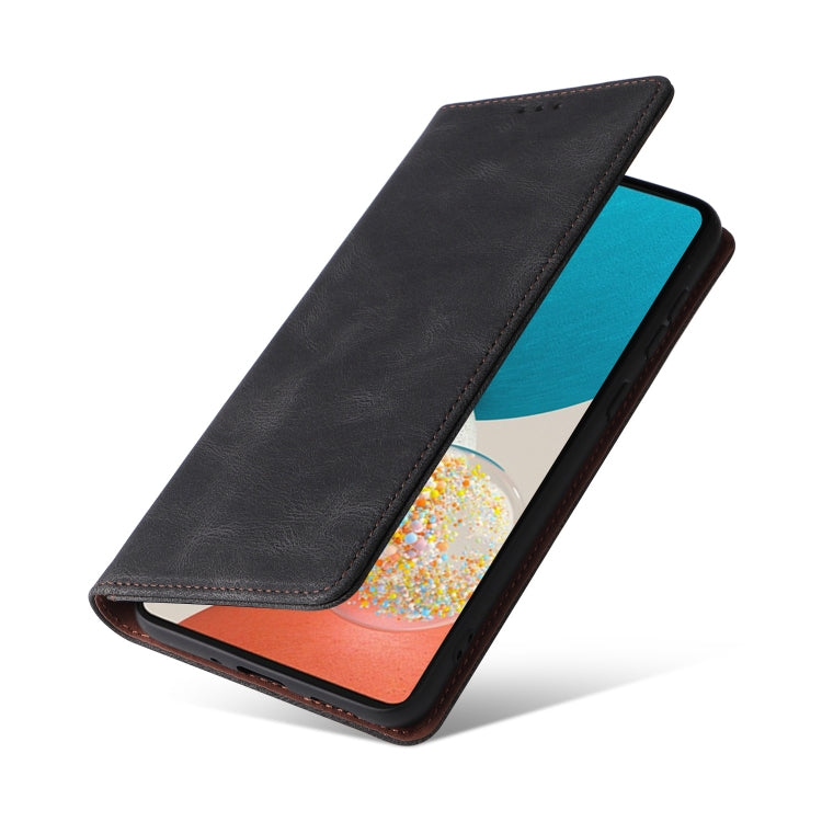 For Samsung Galaxy A53 5G Simple Suction Closure Leather Phone Case