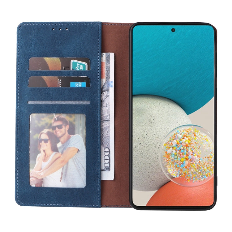 For Samsung Galaxy A53 5G Simple Suction Closure Leather Phone Case