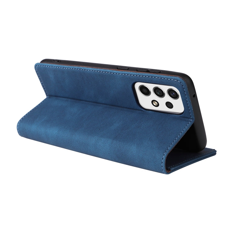 For Samsung Galaxy A53 5G Simple Suction Closure Leather Phone Case