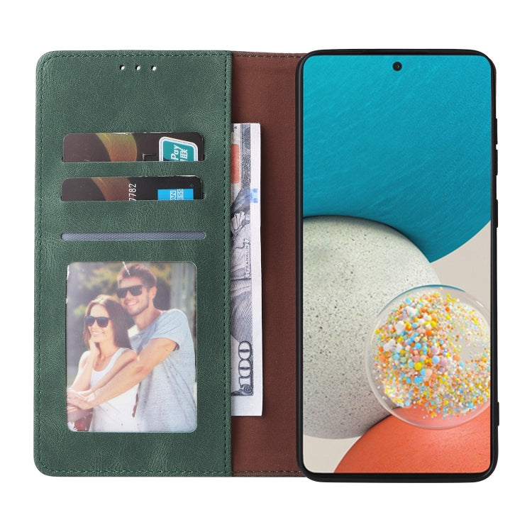 For Samsung Galaxy A53 5G Simple Suction Closure Leather Phone Case