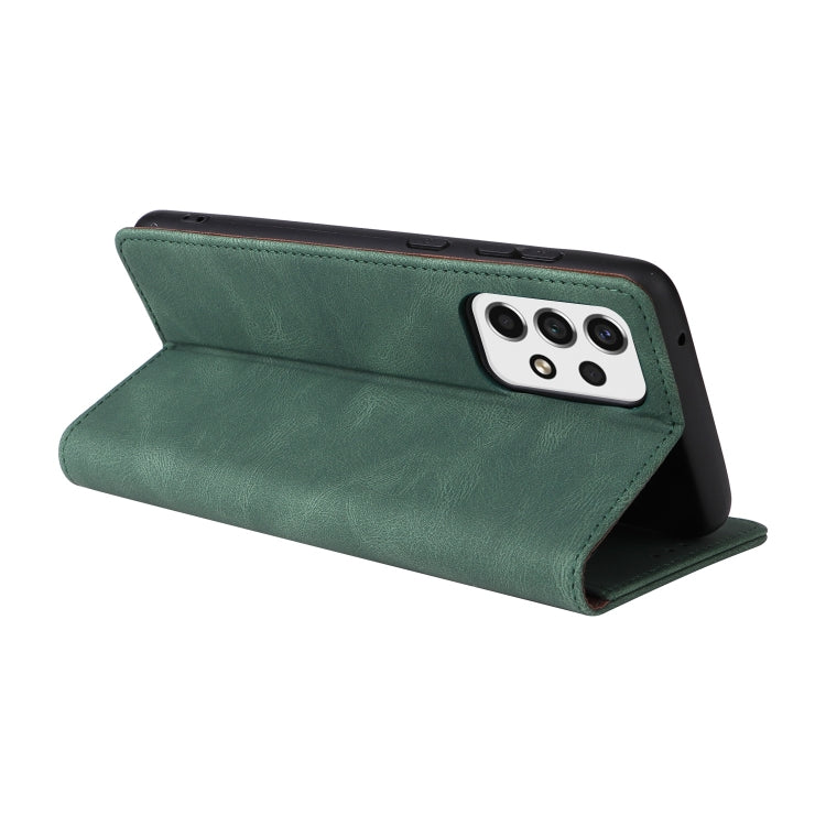 For Samsung Galaxy A53 5G Simple Suction Closure Leather Phone Case
