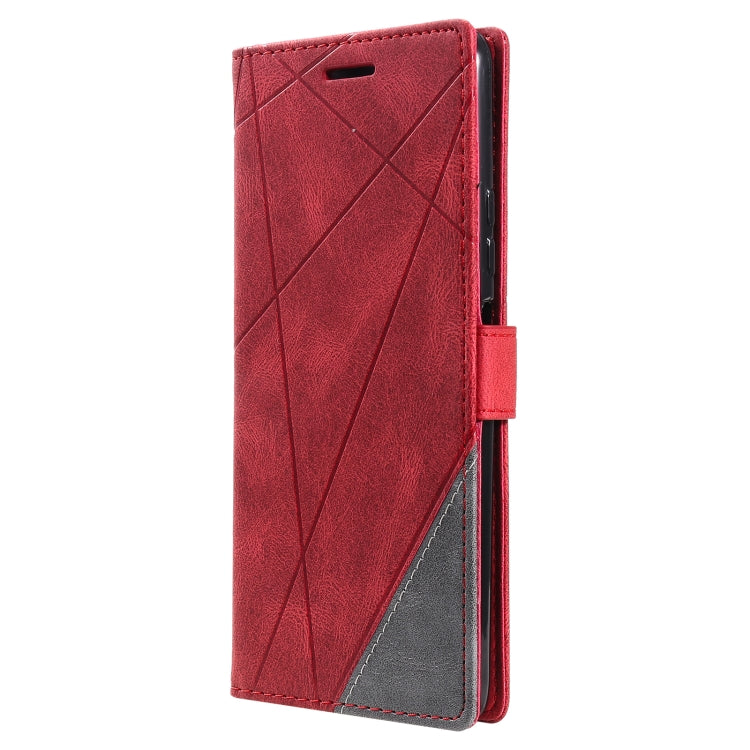 For Xiaomi 11T Skin Feel Splicing Leather Phone Case