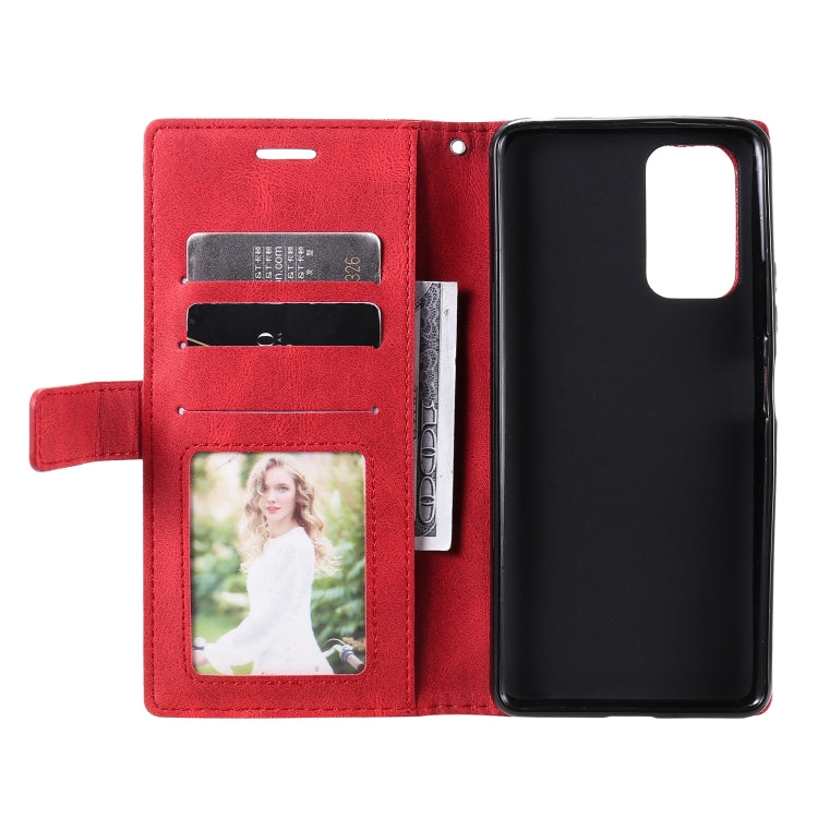 For Xiaomi 11T Skin Feel Splicing Leather Phone Case