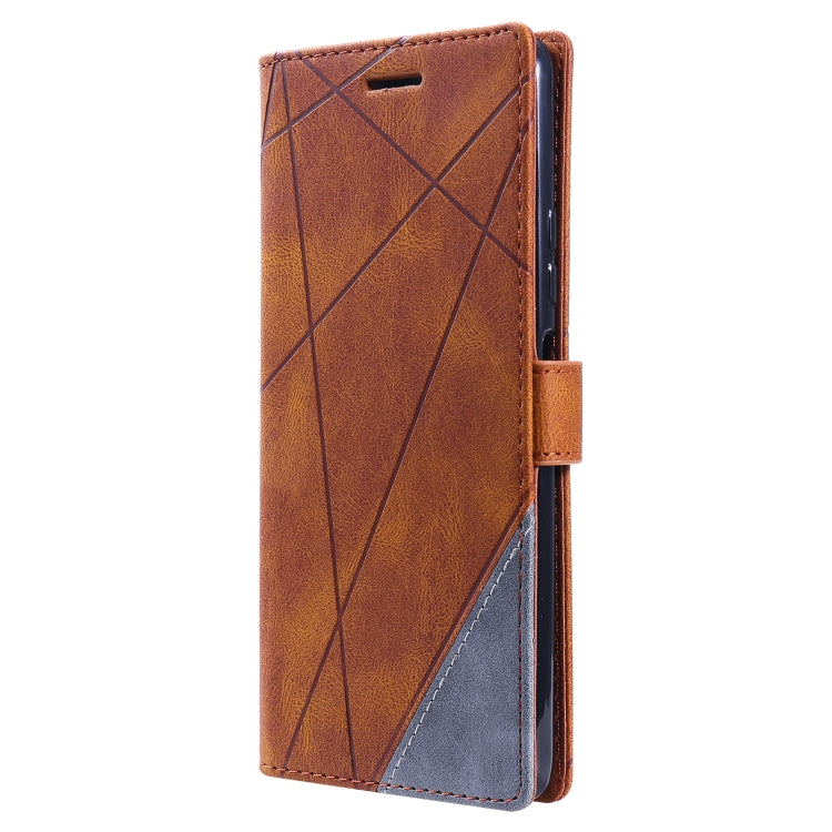 For Xiaomi 11T Skin Feel Splicing Leather Phone Case