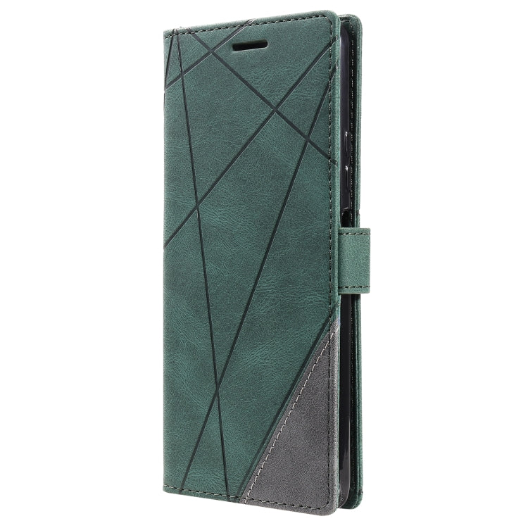 For Xiaomi 11T Skin Feel Splicing Leather Phone Case