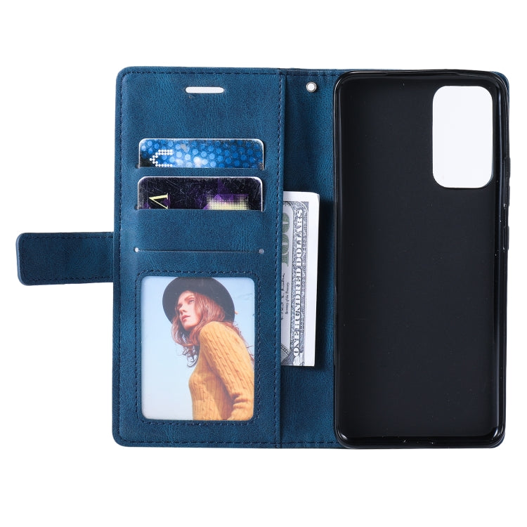 For Xiaomi Redmi Note 11 Skin Feel Splicing Leather Phone Case