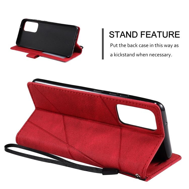 For Xiaomi Redmi Note 11 Skin Feel Splicing Leather Phone Case