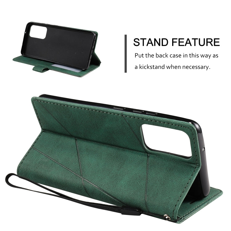 For Xiaomi Redmi Note 11 Skin Feel Splicing Leather Phone Case