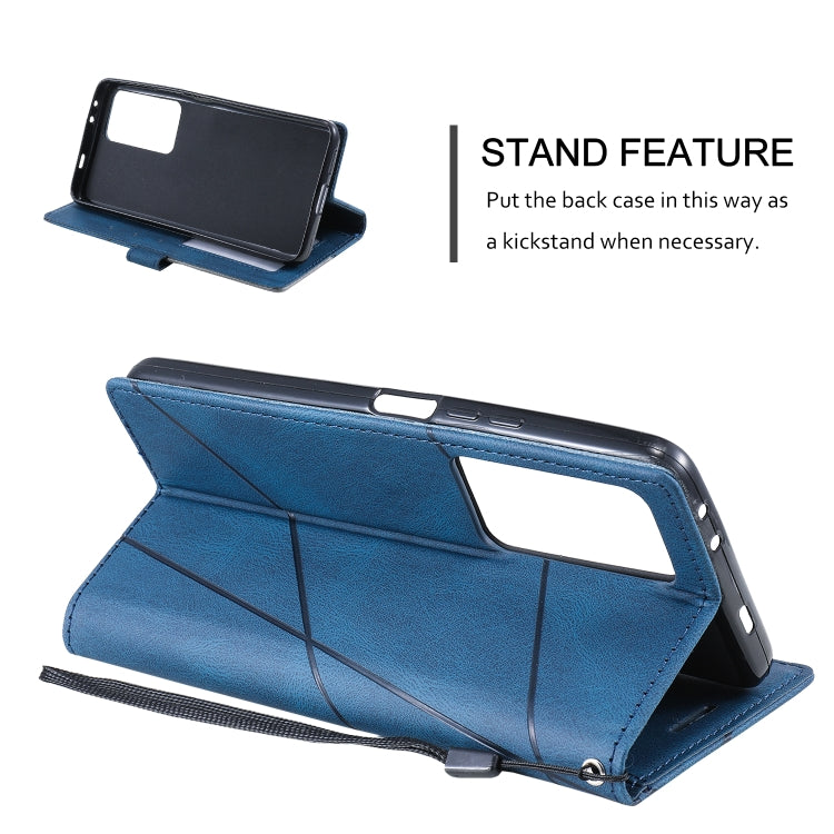 For Xiaomi Redmi K40S Skin Feel Splicing Leather Phone Case