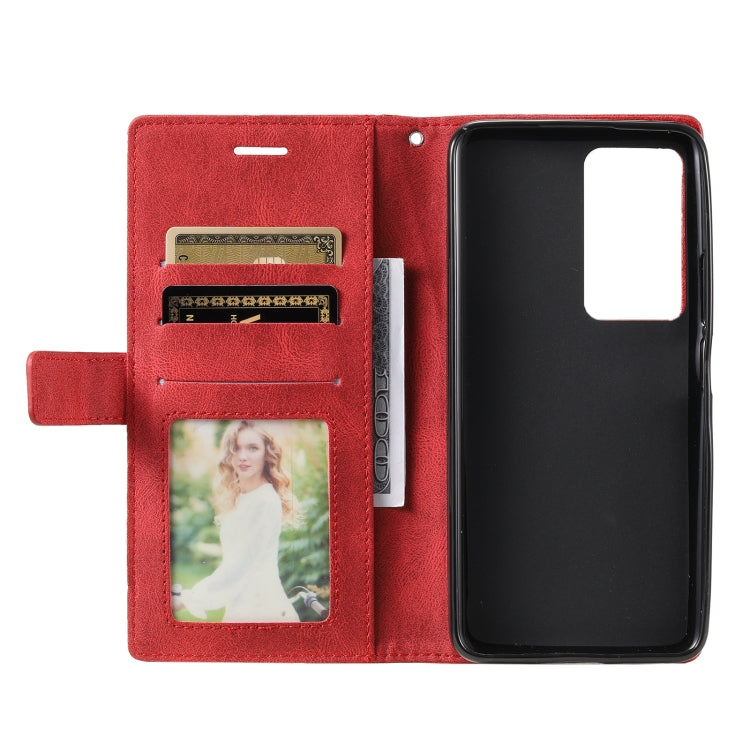 For Xiaomi Redmi K40S Skin Feel Splicing Leather Phone Case