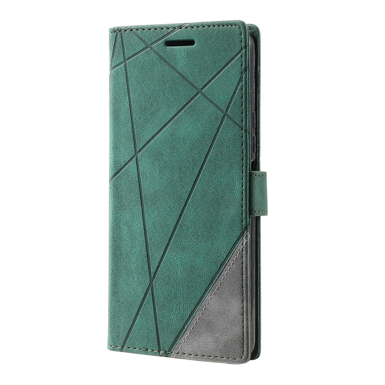For Xiaomi Redmi K40S Skin Feel Splicing Leather Phone Case