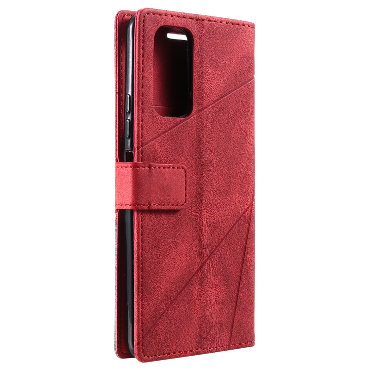 For Xiaomi Redmi Note 11S Skin Feel Splicing Leather Phone Case