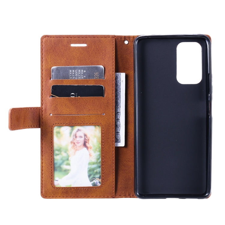 For Xiaomi Redmi Note 11S Skin Feel Splicing Leather Phone Case