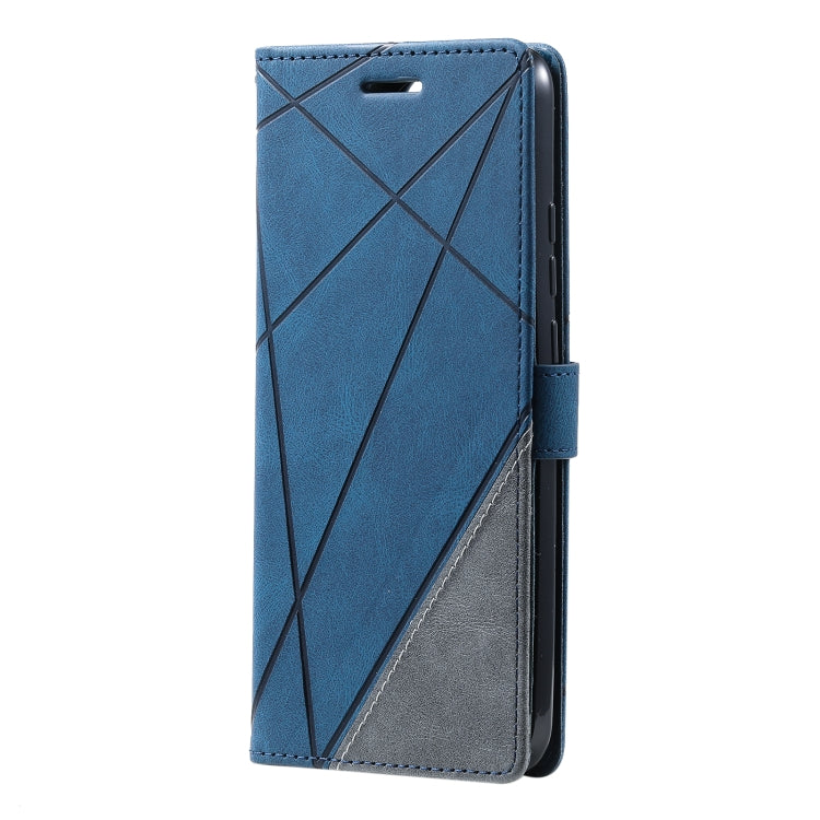 For Xiaomi Redmi 10C 4G Global/10 India Skin Feel Splicing Leather Phone Case