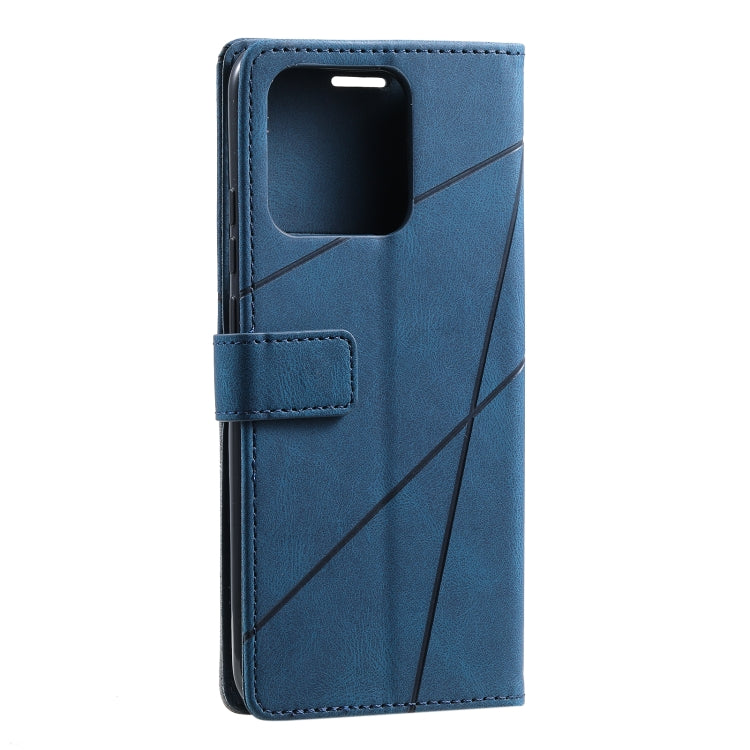 For Xiaomi Redmi 10C 4G Global/10 India Skin Feel Splicing Leather Phone Case