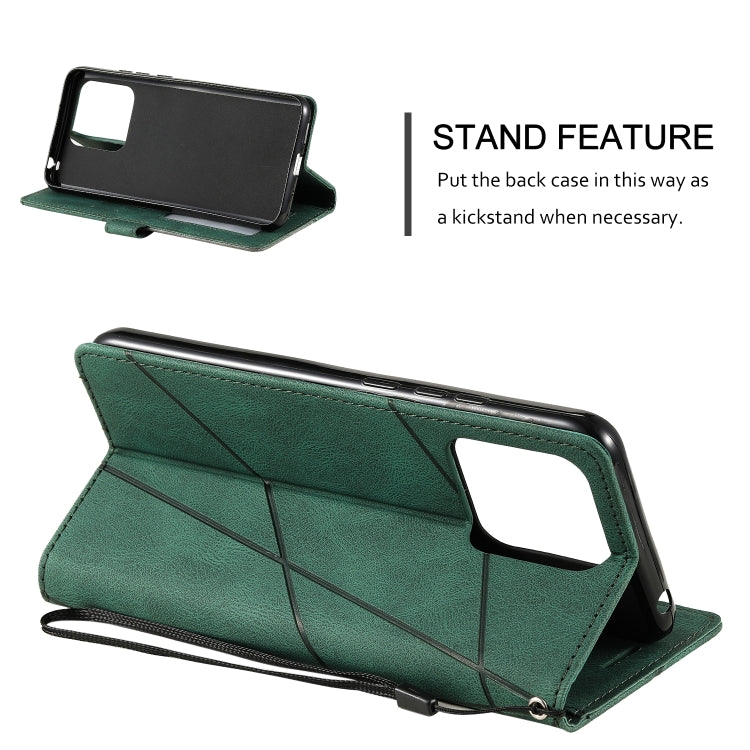 For Xiaomi Redmi 10C 4G Global/10 India Skin Feel Splicing Leather Phone Case