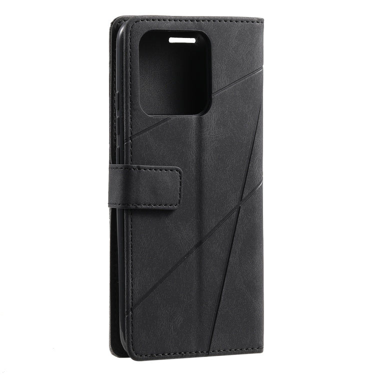 For Xiaomi Redmi 10C 4G Global/10 India Skin Feel Splicing Leather Phone Case