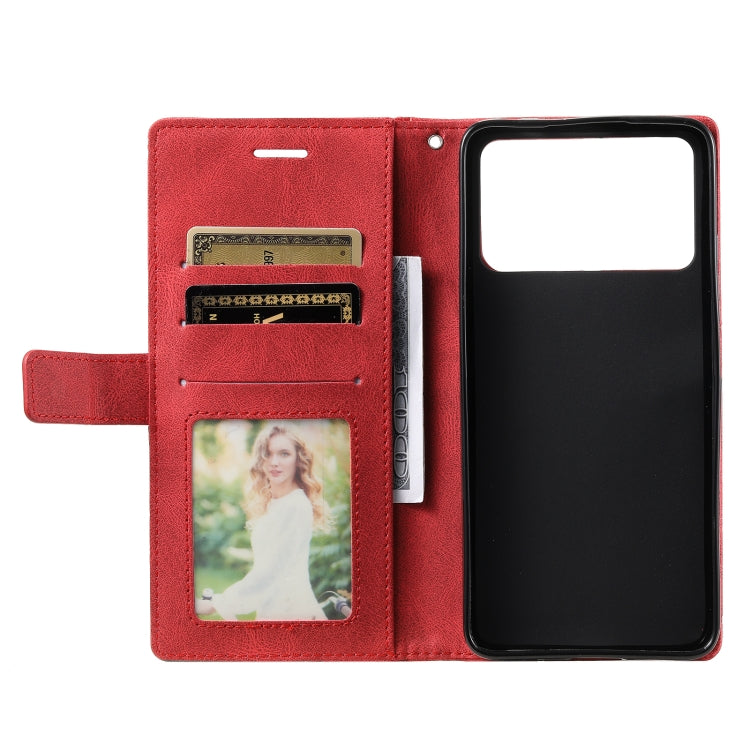 For Xiaomi Poco M4 Pro 5G Skin Feel Splicing Leather Phone Case