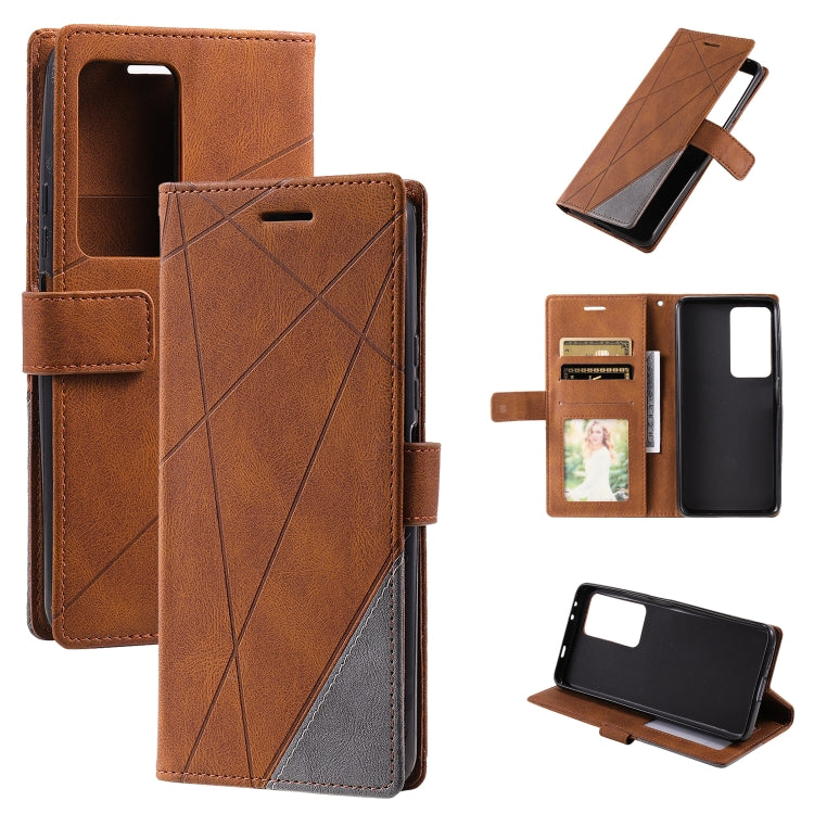 For Xiaomi Redmi K50 / K50 Pro Skin Feel Splicing Leather Phone Case