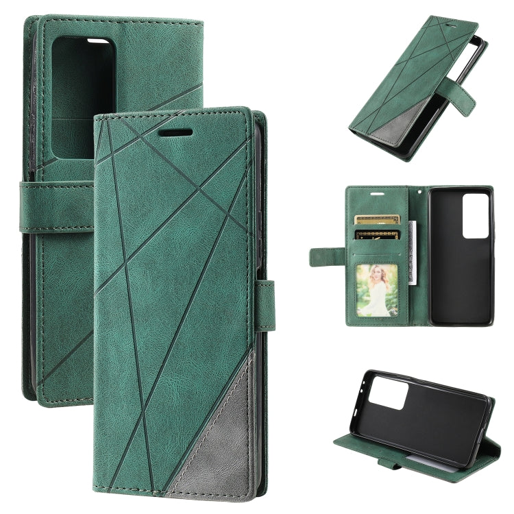 For Xiaomi Redmi K50 / K50 Pro Skin Feel Splicing Leather Phone Case