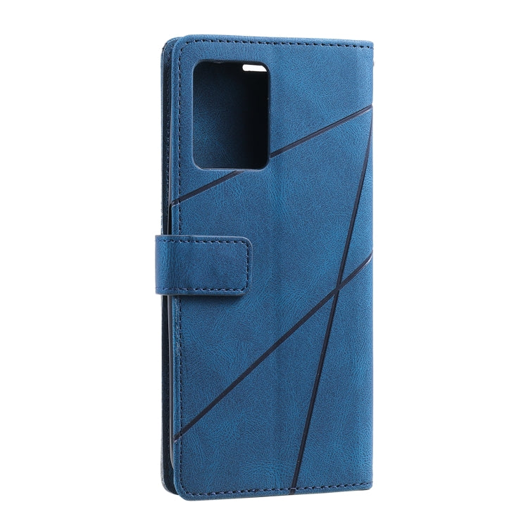 For OPPO Realme 9 Pro Skin Feel Splicing Leather Phone Case
