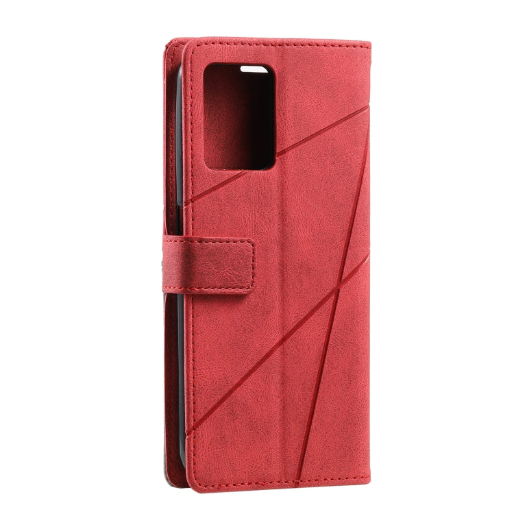 For OPPO Realme 9 Pro Skin Feel Splicing Leather Phone Case