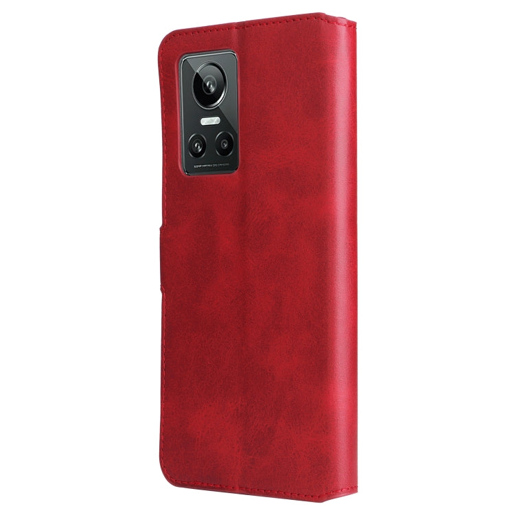 For OPPO Realme GT Neo3 Classic Calf Texture Flip Leather Case