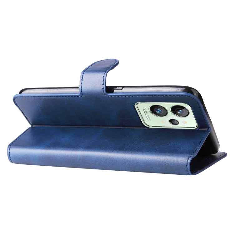 For OPPO Realme GT2 Pro Classic Calf Texture Flip Leather Case