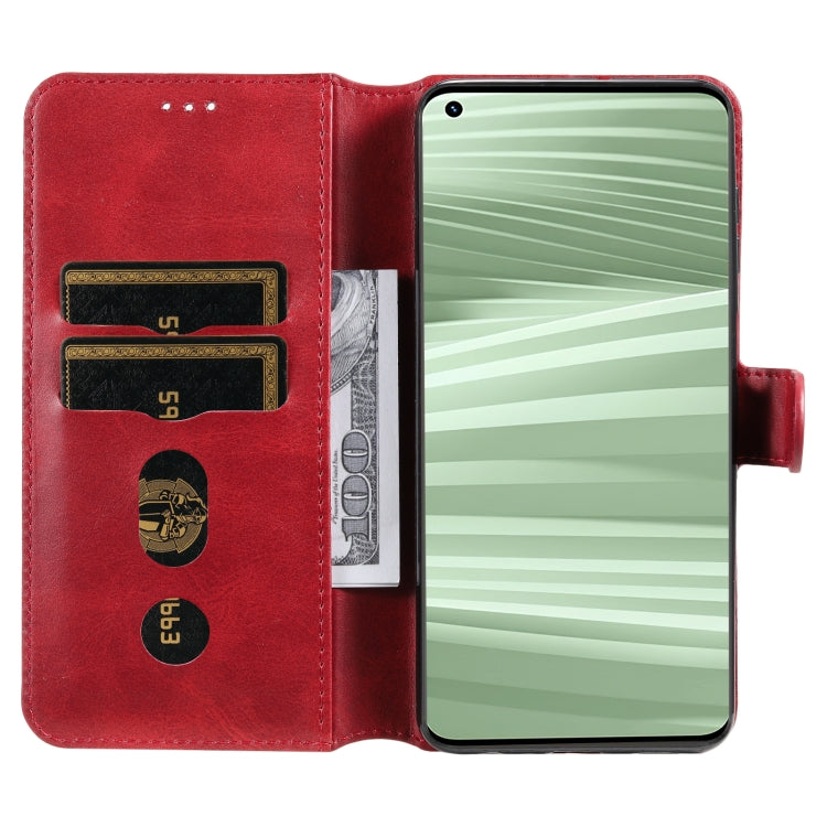 For OPPO Realme GT2 Pro Classic Calf Texture Flip Leather Case