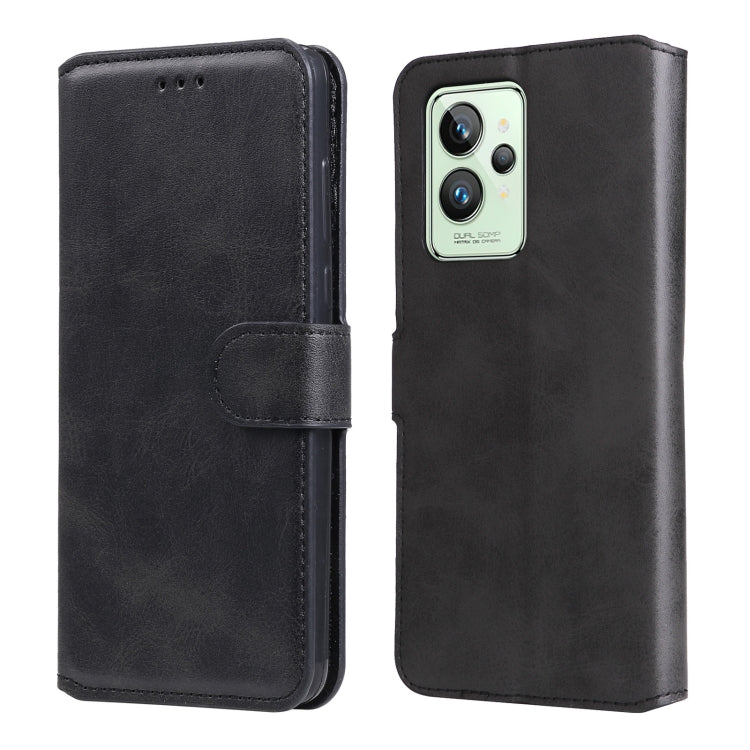 For OPPO Realme GT2 Pro Classic Calf Texture Flip Leather Case