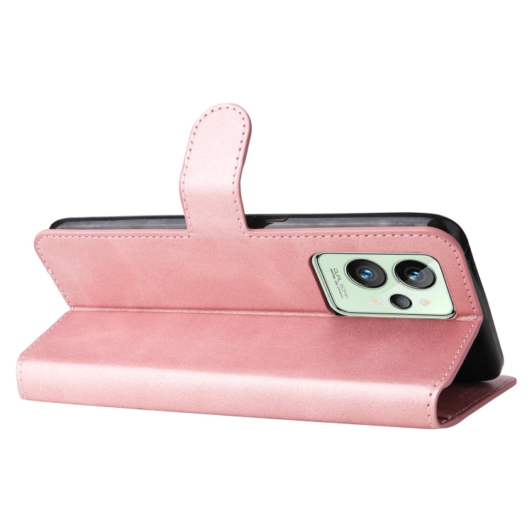 For OPPO Realme GT2 Pro Classic Calf Texture Flip Leather Case