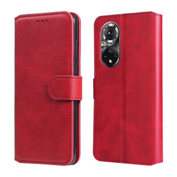 For Honor 50 Pro / Huawei nova 9 Pro Classic Calf Texture Flip Leather Case