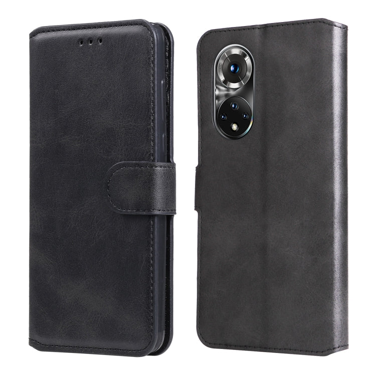 For Honor 50 Pro / Huawei nova 9 Pro Classic Calf Texture Flip Leather Case