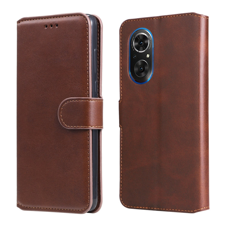 For Honor 50 SE / Huawei nova 9 SE Classic Calf Texture Flip Leather Case