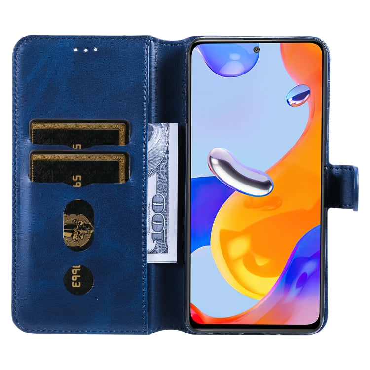 For Xiaomi Redmi Note 11 Pro 4G / 5G Classic Calf Texture Flip Leather Case