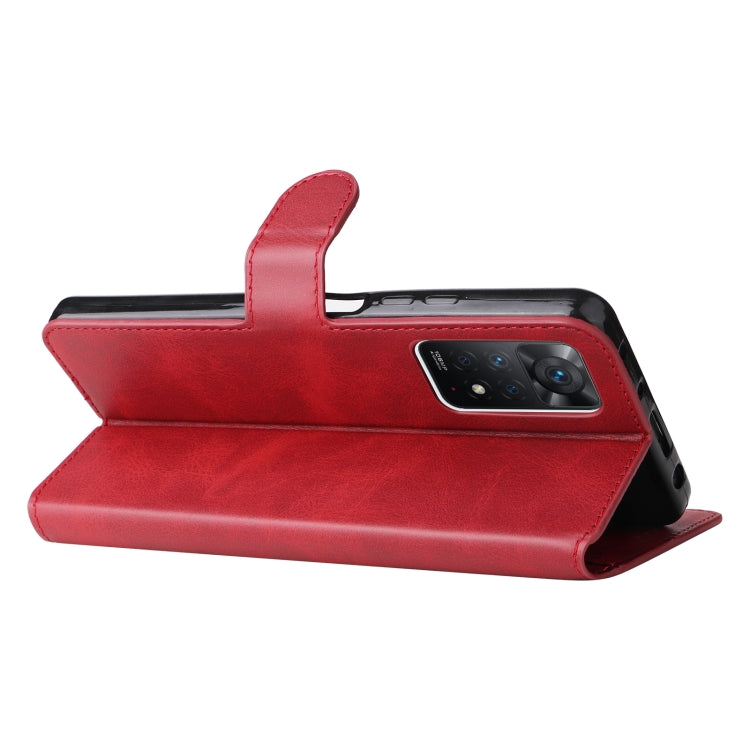 For Xiaomi Redmi Note 11 Pro 4G / 5G Classic Calf Texture Flip Leather Case