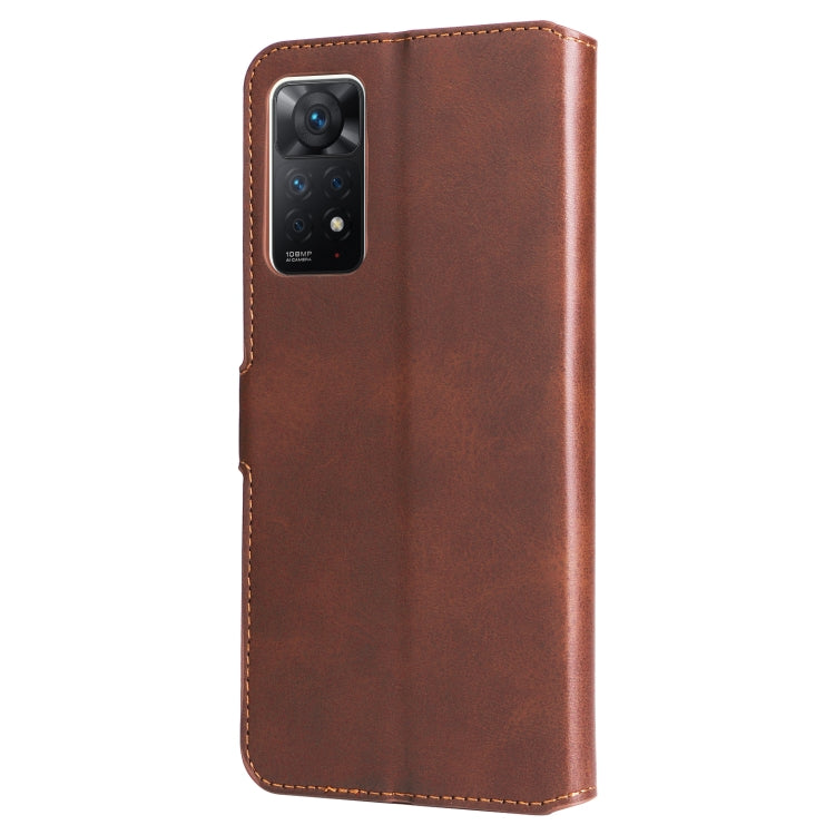 For Xiaomi Redmi Note 11 Pro 4G / 5G Classic Calf Texture Flip Leather Case
